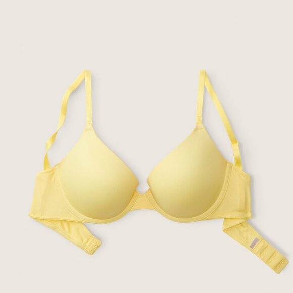 NWOT Victoria's Secret Pink Wear Everywhere Push Up Bra Size 32 D - Picture 2 of 4